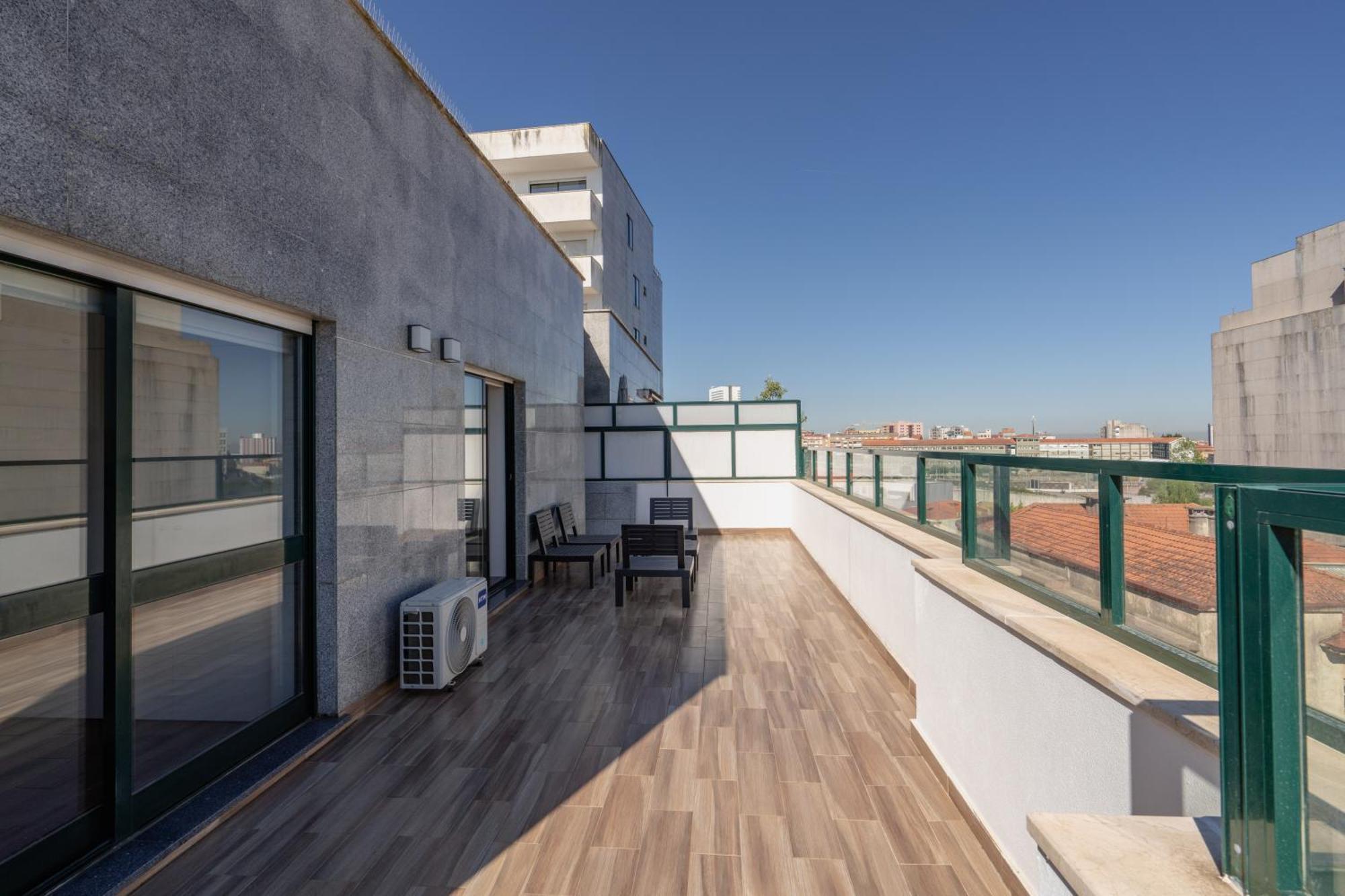 Gaia Terrace Apartamento Qian 2Br Ac L Free Parking Vila Nova de Gaia Eksteriør bilde