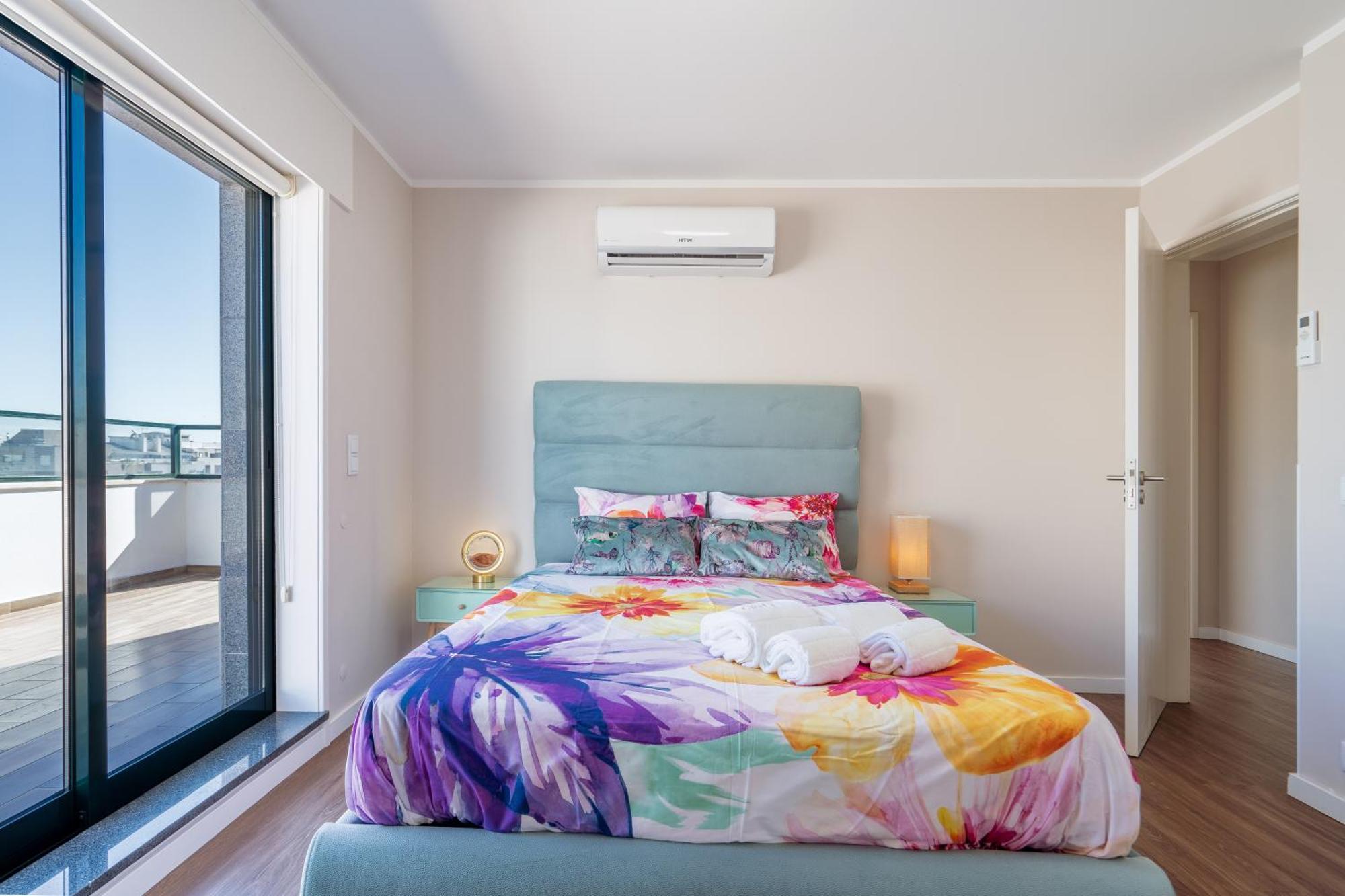 Gaia Terrace Apartamento Qian 2Br Ac L Free Parking Vila Nova de Gaia Eksteriør bilde