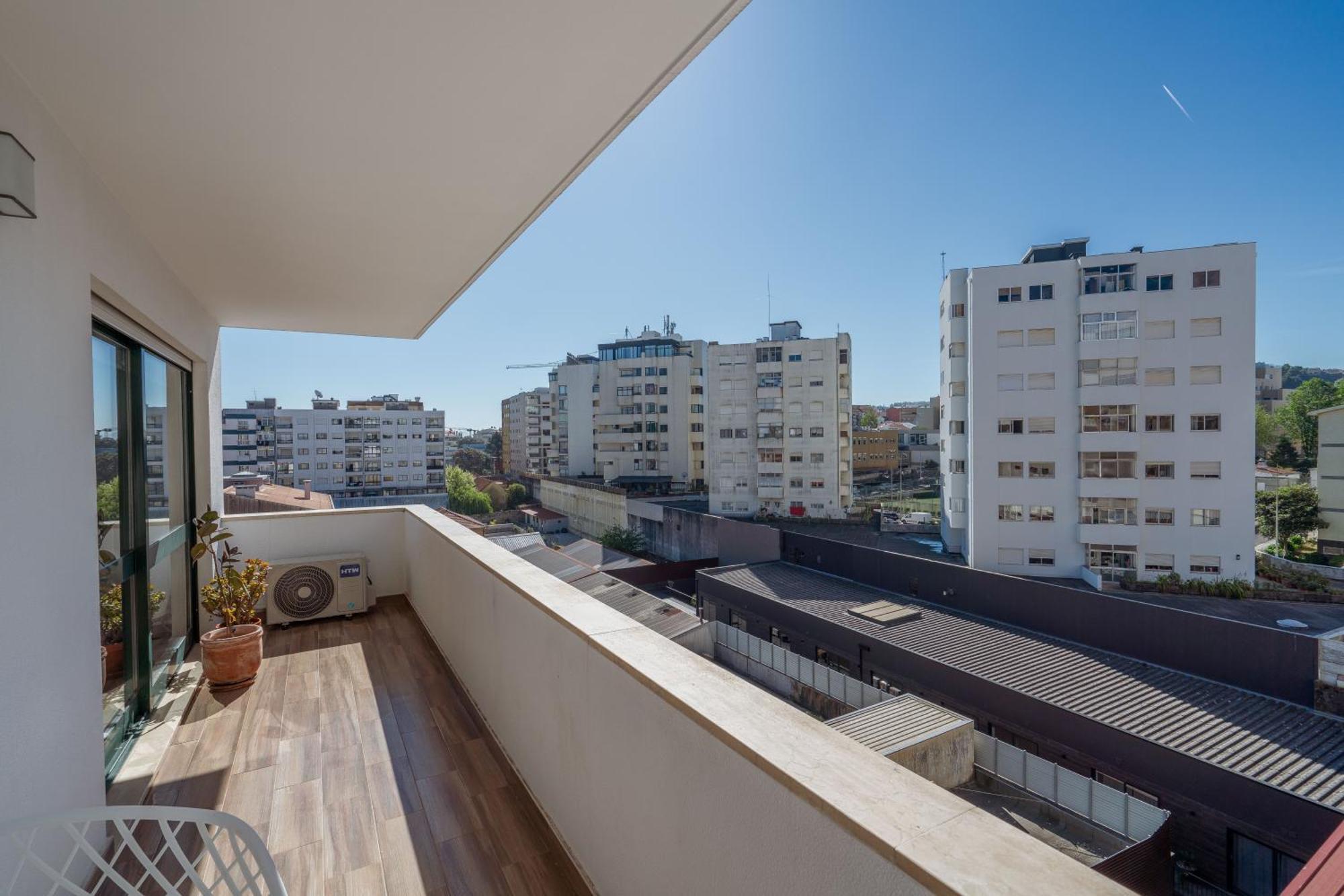 Gaia Terrace Apartamento Qian 2Br Ac L Free Parking Vila Nova de Gaia Eksteriør bilde