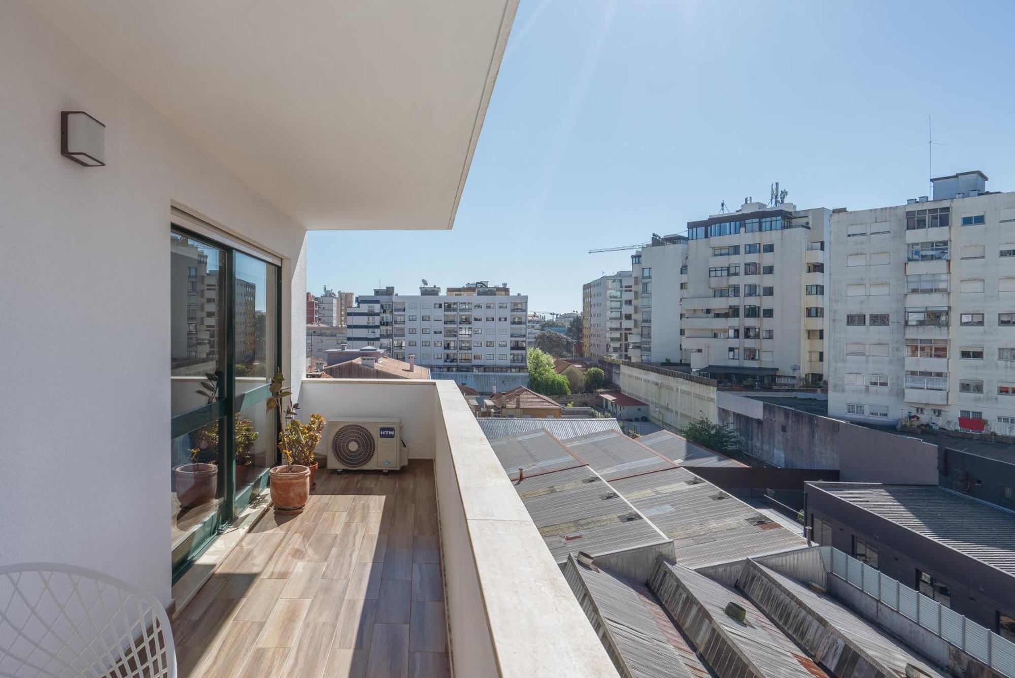 Gaia Terrace Apartamento Qian 2Br Ac L Free Parking Vila Nova de Gaia Eksteriør bilde